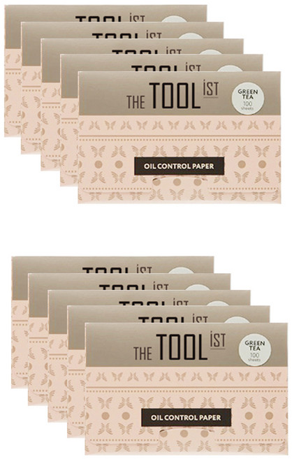 녹차 기름종이, 100개입, 10개