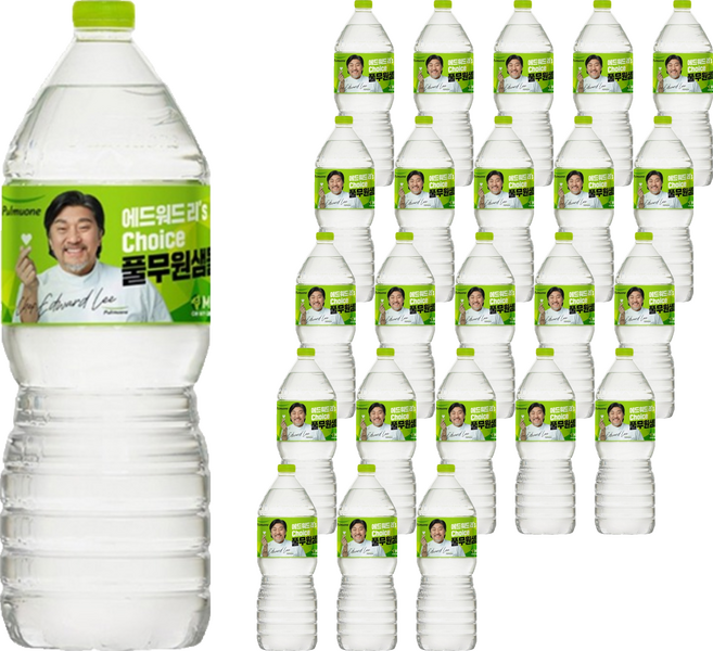 풀무원샘물, 2L, 24개