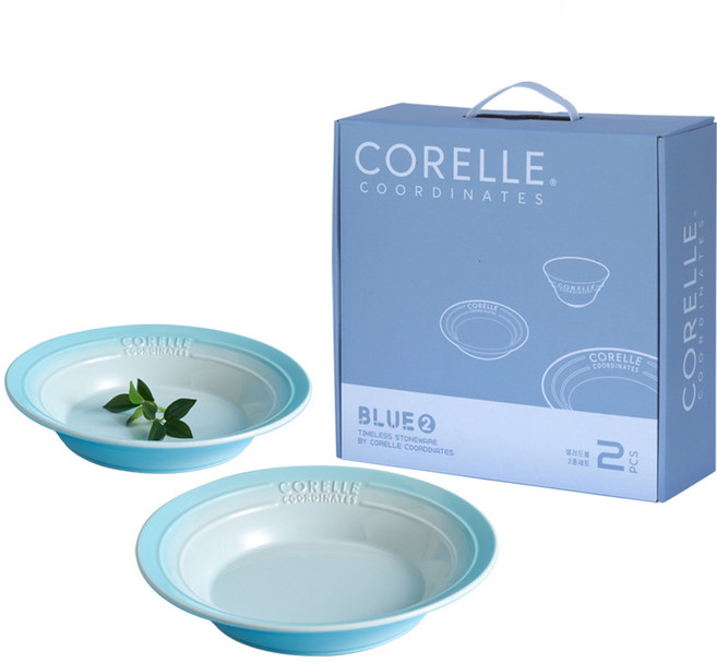 코렐코디네이츠 파스타볼, 블루, 2개