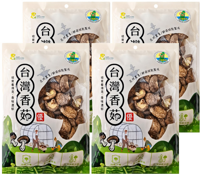 超賀 台灣香菇, 60g, 4包