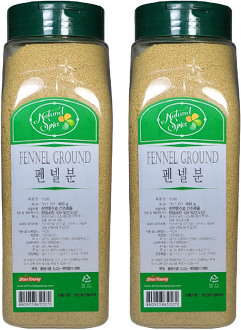 내츄럴스파이스 펜넬분, 400g, 2개