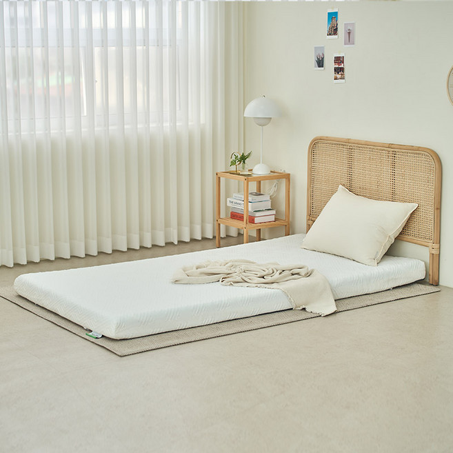 노빌라 요조라 메모리폼토퍼, 화이트, 10cm