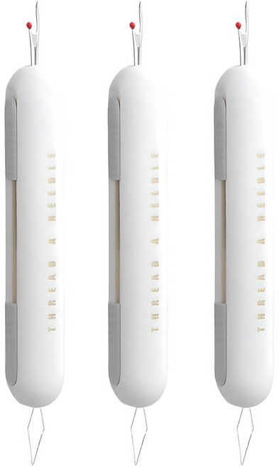 小麥購物 穿針拆線器 G843 14g, 3個, 白色