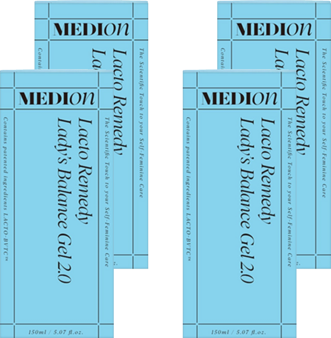 MEDIon Lactormedi 女性專用親水性平衡凝膠 2.0, 150ml, 4個