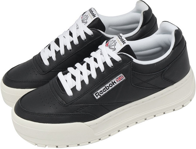 Reebok 銳步 Club C Megacourt 厚底復古情侶鞋