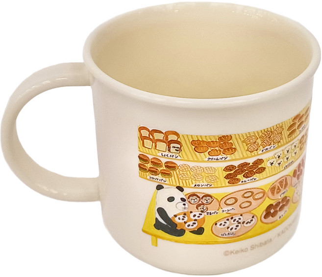 Skater 漱口杯 200ml, 麵包小偷 米色, 1個