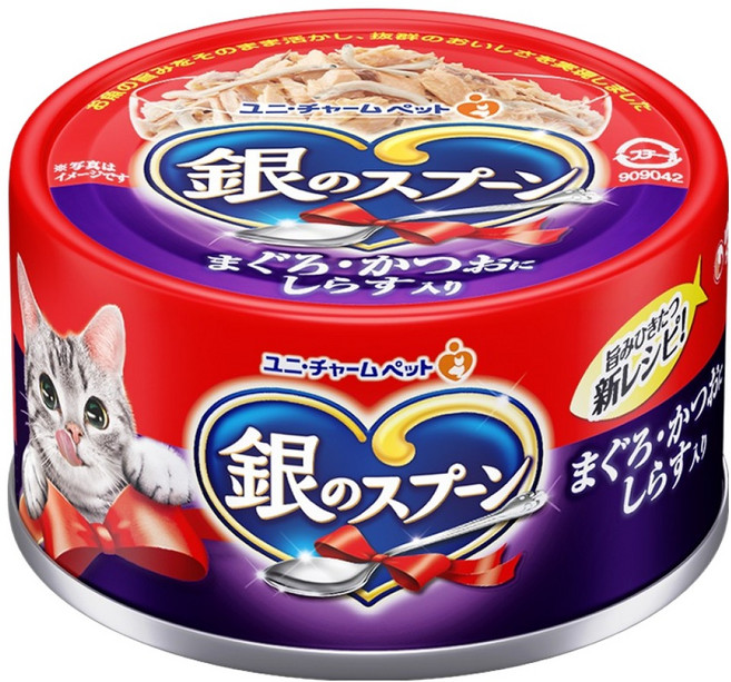 유니참긴노스푼 고양이 습식 캔, 70g, 1개
