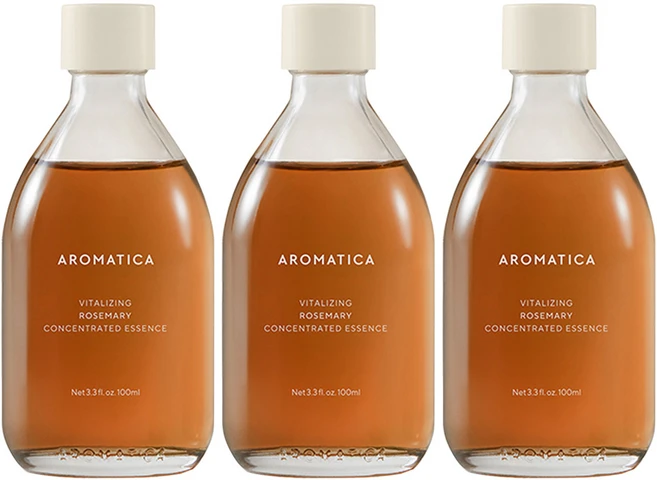 아로마티카 바이탈라이징 로즈마리 컨센트레이티드 에센스, 100ml, 3개 - 쿠팡