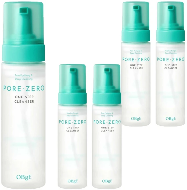 OBgE 포어 제로 원스텝 클렌저, 5개, 200ml - 쿠팡