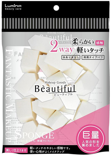 Lumina 露蜜 基礎柔軟海綿巨量包 三角型Set 30個, L-NS34, 1包