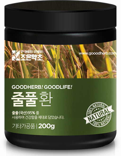 조은약초 프리미엄 줄풀환, 1개, 200g