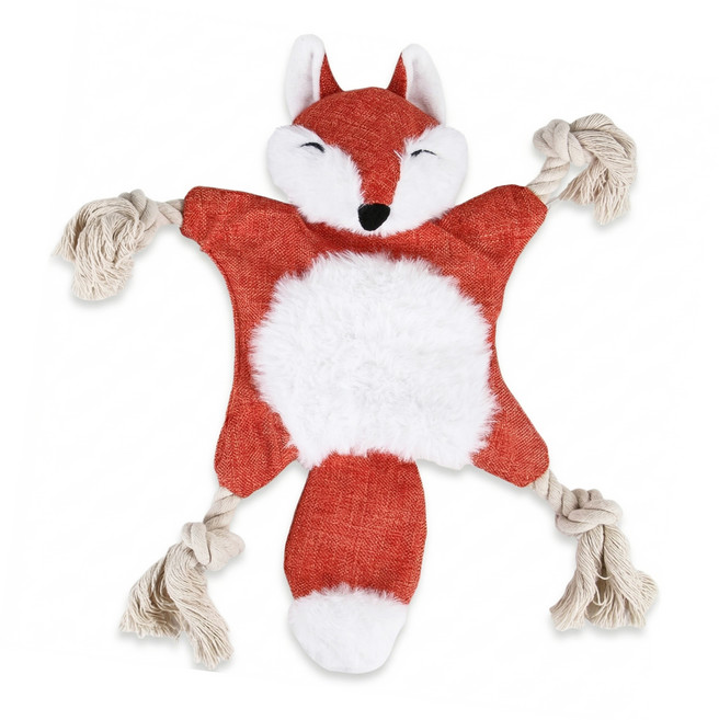 V-PET 發聲玩具 犬用, 狐狸 紅色, 1個