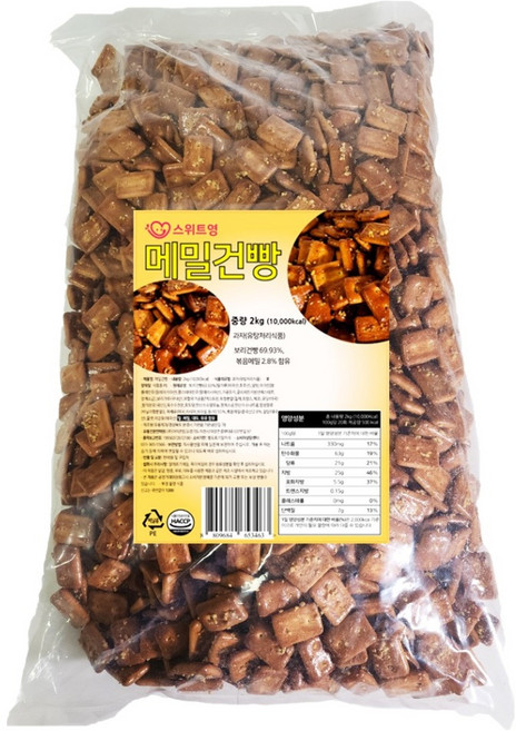 스위트영 메밀건빵, 2kg, 1개
