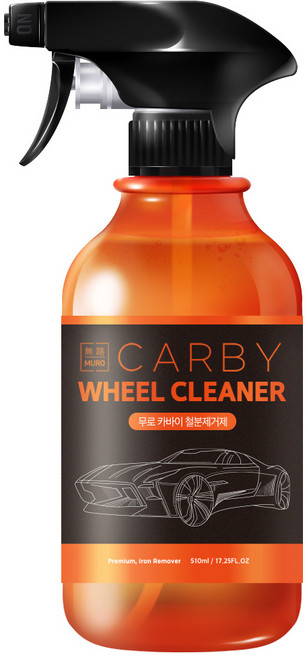 무로 카바이 아이언 리무버 철분제거제, 510ml, 1개