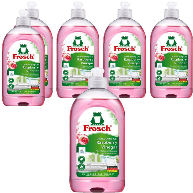 프로쉬 독일 주방세제 라즈베리, 500ml, 6개