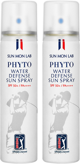 선몬랩 피토 워터 디펜스 선스프레이 SPF50+ PA++++, 80ml, 2개
