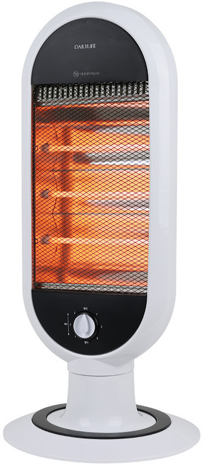 델라이프 3단 스탠드형 석영관 히터, DH-Q324, 혼합색상