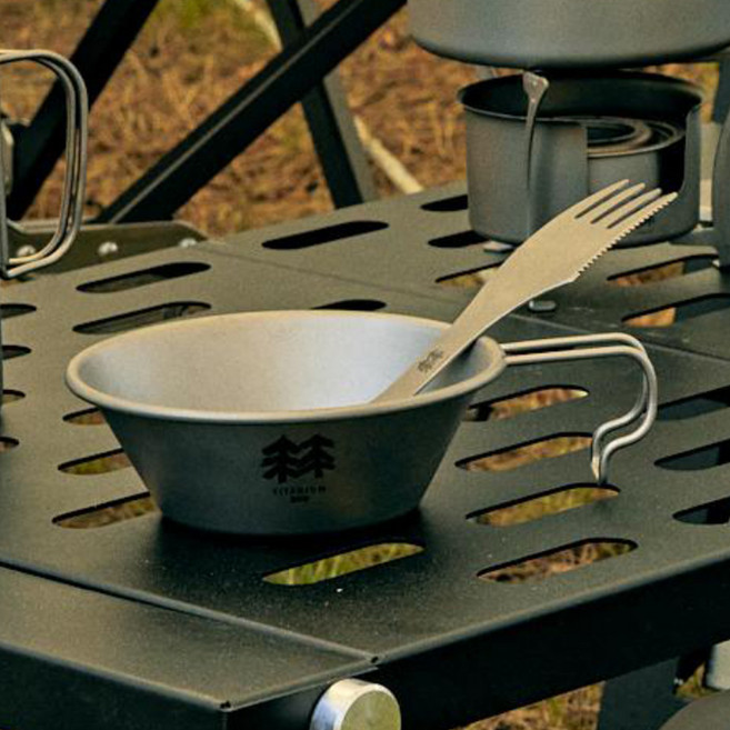 KOLON SPORT 雪拉杯 450ml KEXEX23830TIT, 鈦, 1個