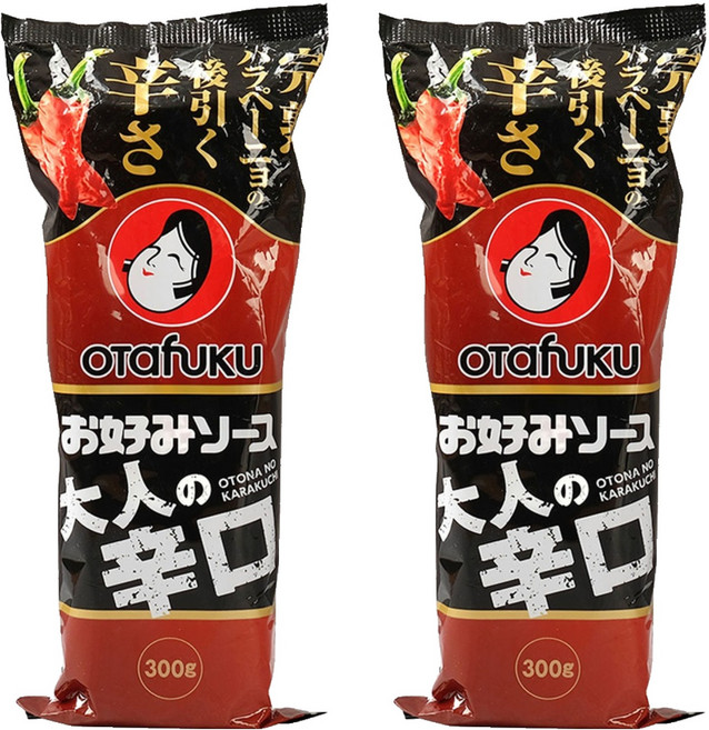 오타후쿠 오코노미 소스 매운맛, 2개, 300g