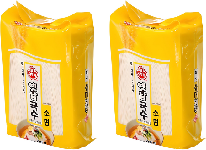 오뚜기옛날 국수 소면, 3kg, 2개