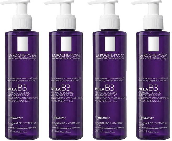 LA ROCHE POSAY 理膚寶水 MELA B3淡斑淨亮洗面露, 200ml, 4瓶