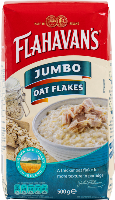 플라하반 점보 오트밀, 500g, 1개