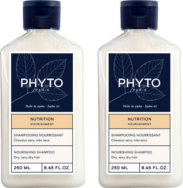 PHYTO 髮朵 滋潤滑順能量洗髮精, 250ml, 2瓶