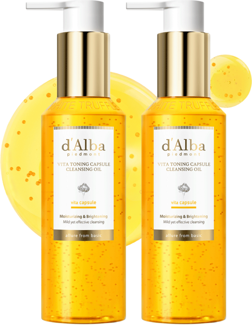 달바 비타 토닝 캡슐 클렌징 오일, 150ml, 2개