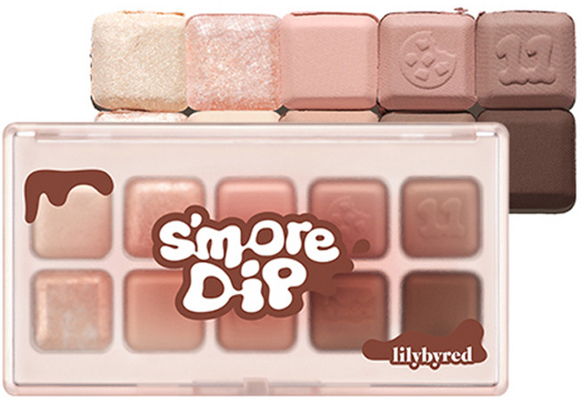 릴리바이레드 무드키보드 아이팔레트, 초코칩스모어, 1개