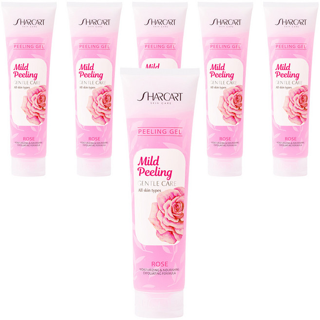 샤카트 5초 필링젤 로즈향, 310ml, 6개