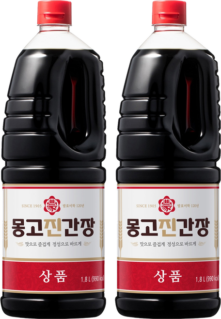 몽고진간장 상품, 2개, 1.8L