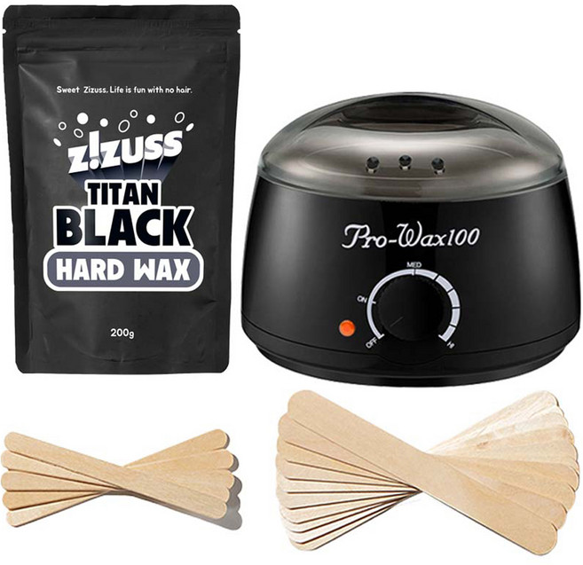 지저쓰 타이탄블랙 워머기키트B + 왁싱키트 세트, 200g, 1개