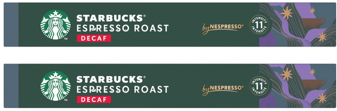 스타벅스 디카프 에스프레소 로스트 네스프레소 캡슐커피, 5.7g, 10개입, 2개