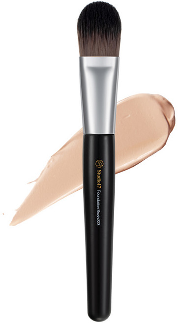 스튜디오17 파운데이션 브러쉬 823, 1개, 혼합색상