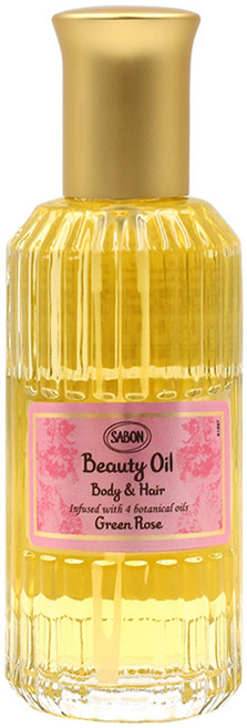 SABON 保濕光萃油以色列綠玫瑰, 100ml, 1瓶