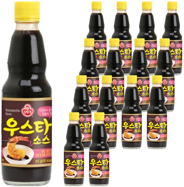 오뚜기 우스타 소스, 415g, 15개