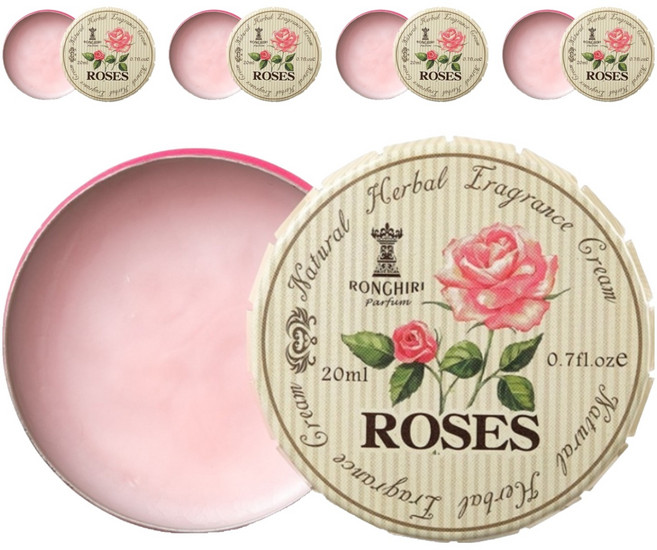 RonghiRi 朗奇林 玫瑰精油膏, 20ml, 5件