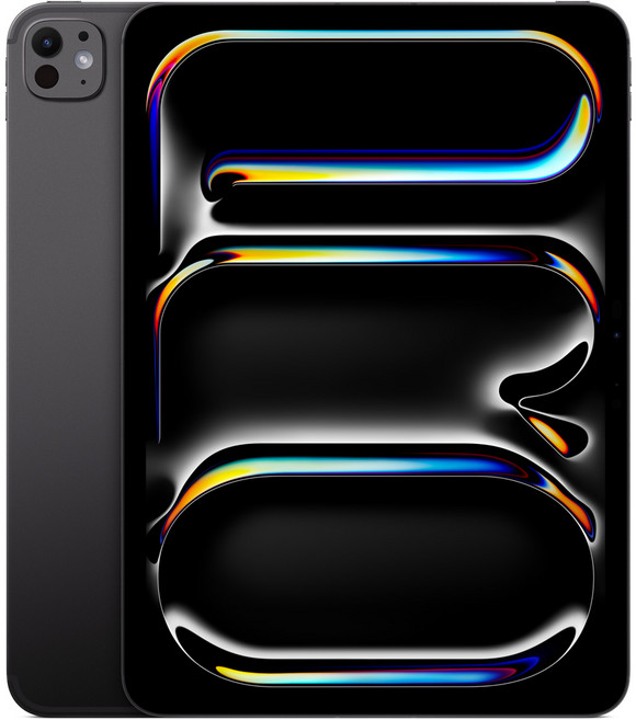 Apple 2025 아이패드 프로 11(M5 모델) 스탠다드 글래스, 스페이스 블랙, 1TB, Wi-Fi