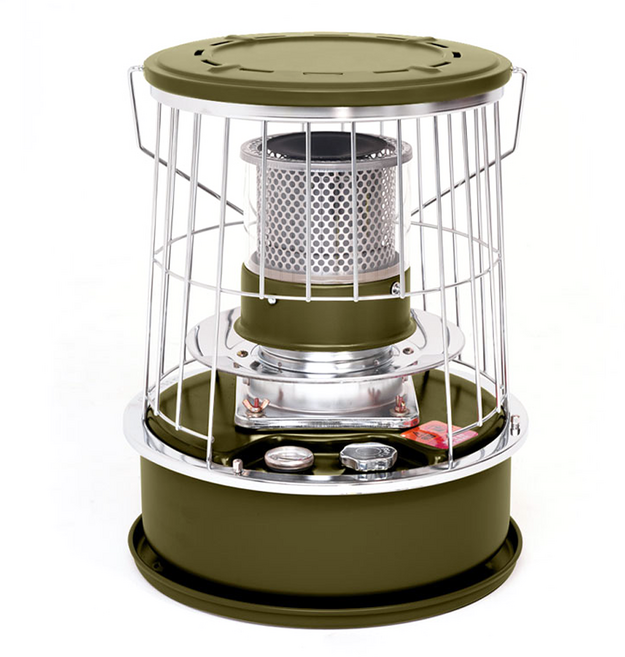 알파카 캠핑 심지식 등유 히터 올리브그린, TS-77JS
