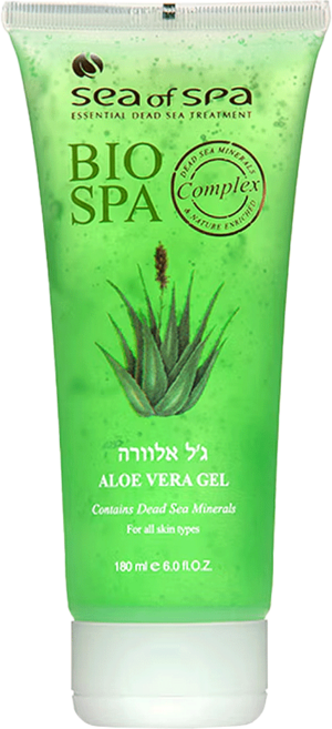 Sea of Spa 天然蘆薈凝膠條 180ml 富含死海礦物質 溫和保濕 舒緩修護, 1條