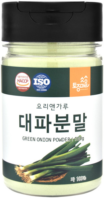 토종마을 대파 분말, 1개, 100g