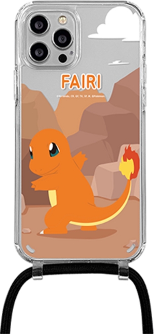 포켓몬스터 포래스트 목걸이 스트랩 휴대폰 케이스