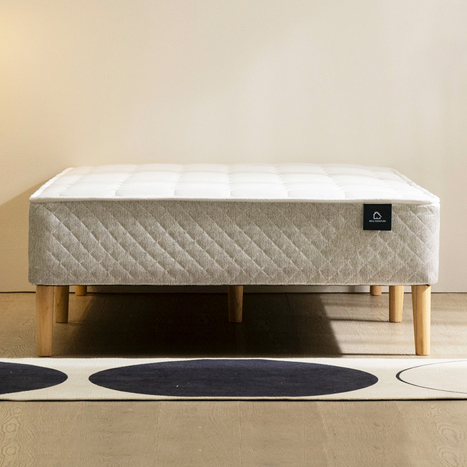 웰퍼니쳐 허리엔 제스트 일체형 본넬 스프링 매트리스 기본형 방문설치, 22cm
