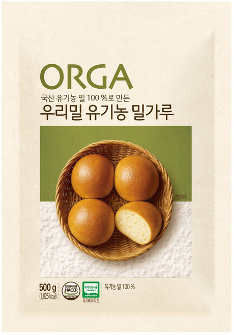올가홀푸드 유기밀가루, 350g, 1개