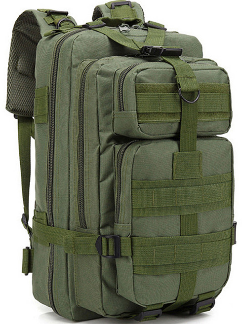 Simply Ann 多用途登山後揹包 15L, 綠色