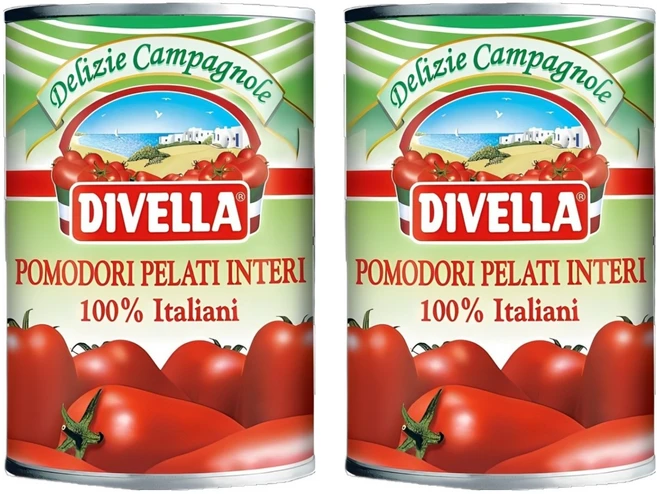 디벨라 홀 토마토 통조림, 400g, 2개 - 쿠팡