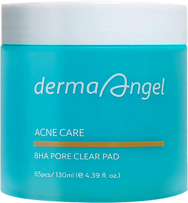 derma Angel 護妍天使 毛孔淨化爽膚棉 130ml, 65片, 1罐