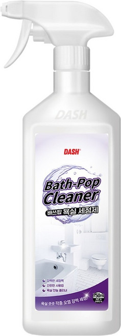 DASH 배쓰팝 욕실청소세제, 750ml, 1개