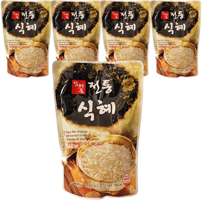 Panax 傳統甜米露濃縮汁, 790ml, 5包