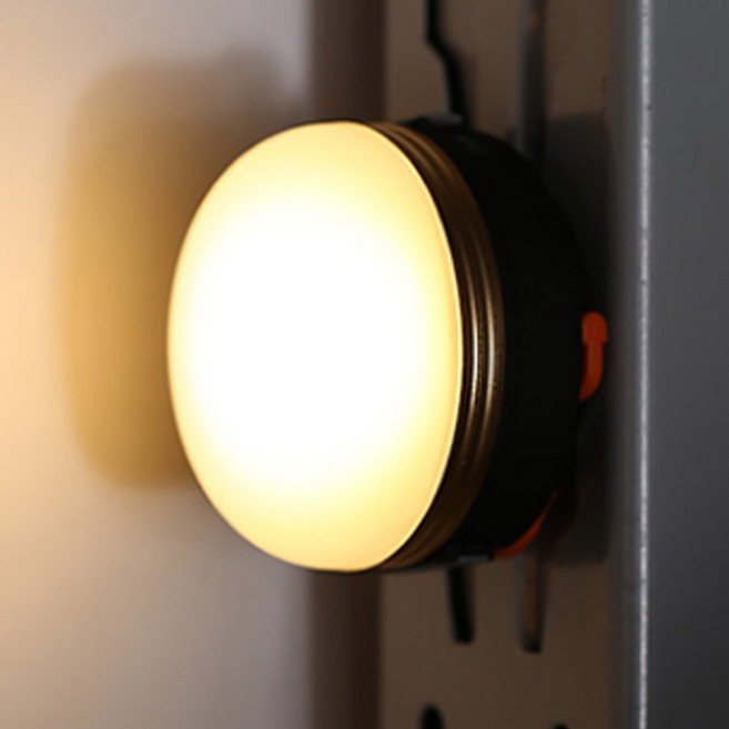 로티캠프 원형 자석 랜턴, 혼합색상, 1개